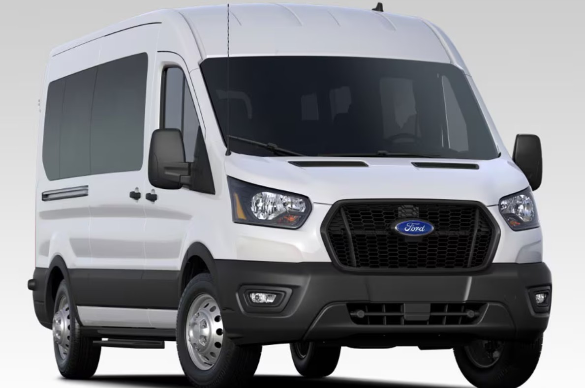 Ford Transit Exterior - Long wheelbase model with professional finish